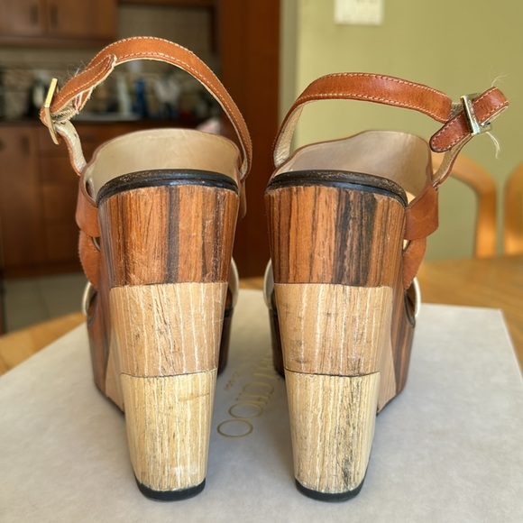 Jimmy Choo 3” wedgies - Picture 4 of 4